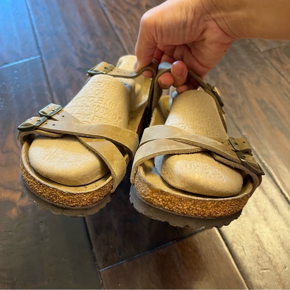 Birkenstock Franca Oiled Vegan Sandals - Unisex - Picture 3 of 10
